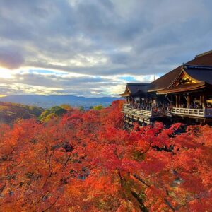 Alt Tempio Kiyomizu Giappone